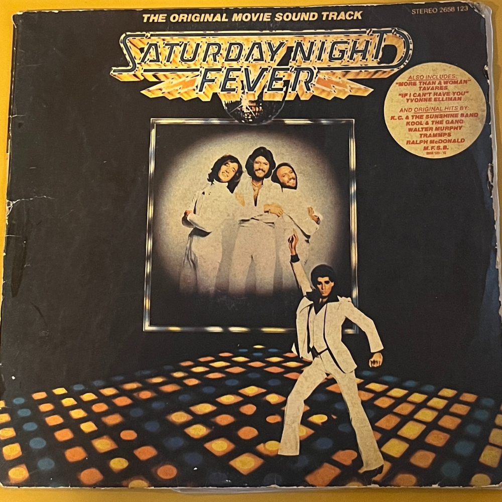 Various Artists - Saturday Night Fever (The Original Movie Sound Track) (Indian Pressing) ( (Used Vinyl - VG) NJ Marketplace-Music History
