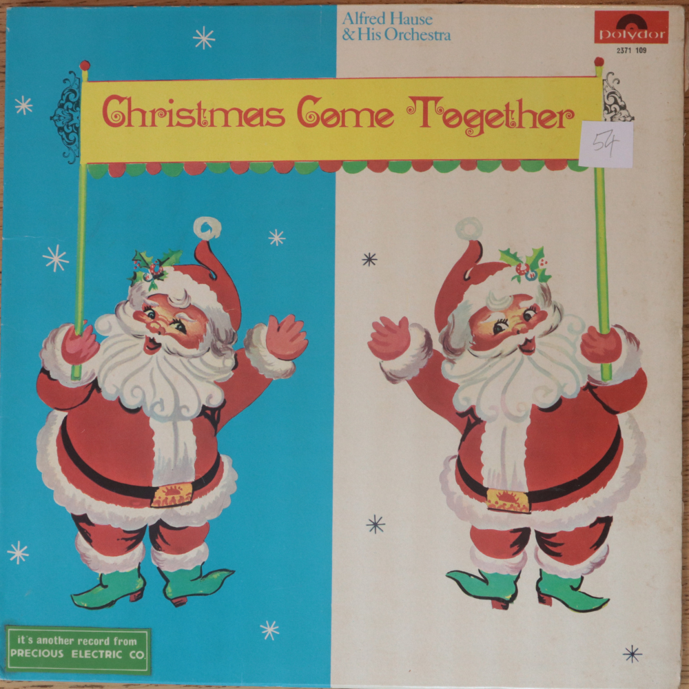 Alfred Hause - Christmas Come Together (Indian Pressing) ( (Used Vinyl - G) VJ Marketplace-Music History