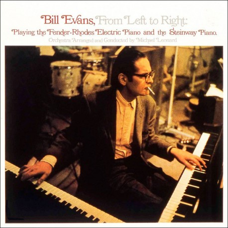 BILL EVANS From Left To Right - White Vinyl - Vinyl-Music History