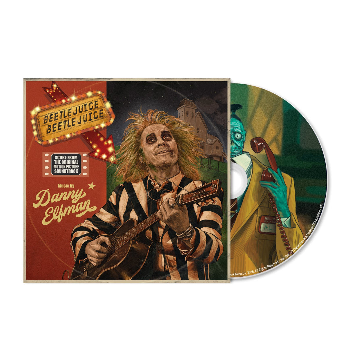 Beetlejuice Beetlejuice (Score Album) CD-Music History