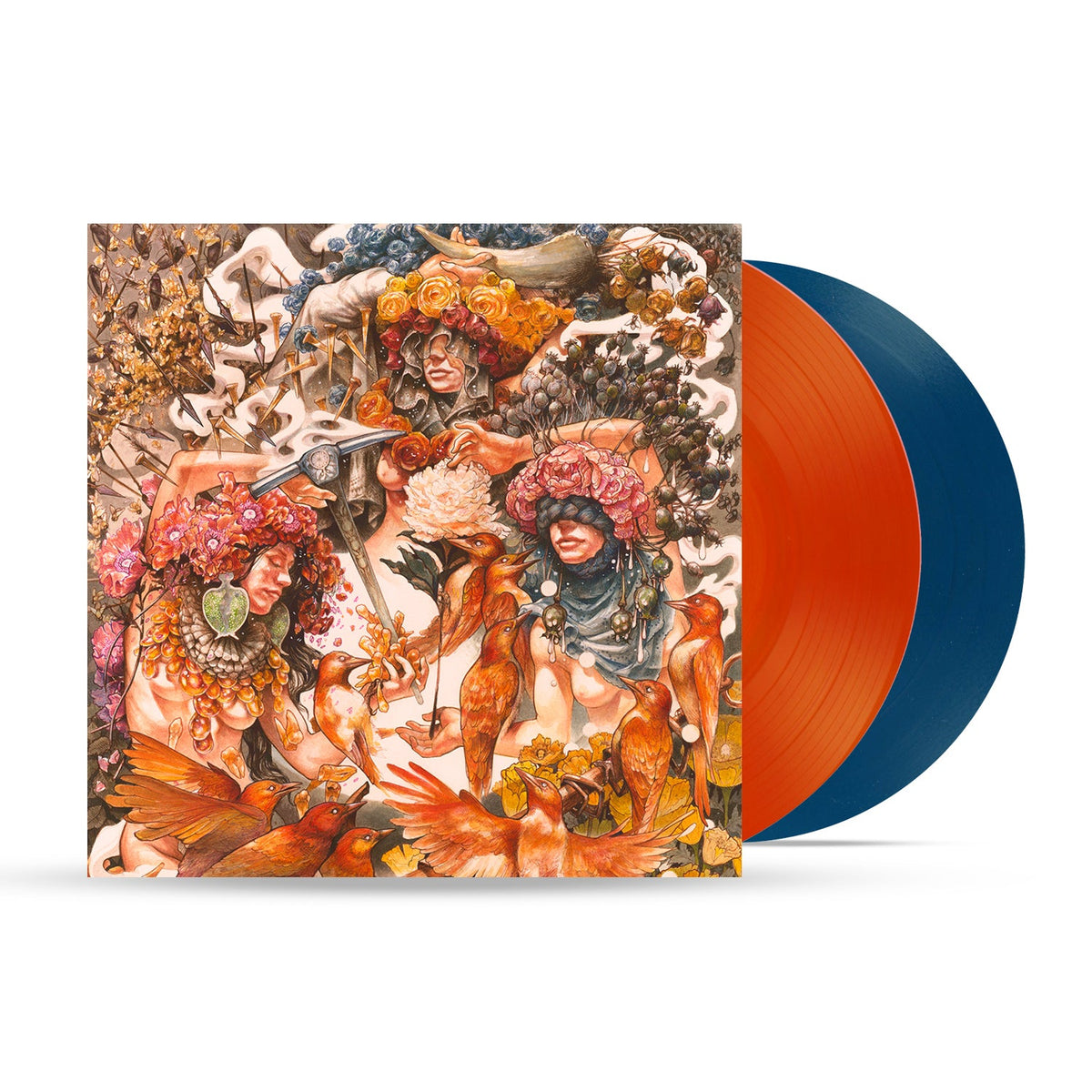Baroness Gold & Grey (Indie Exclusive, Transparent Red & Blue Vinyl) (2 Lp's) - Vinyl-Music History