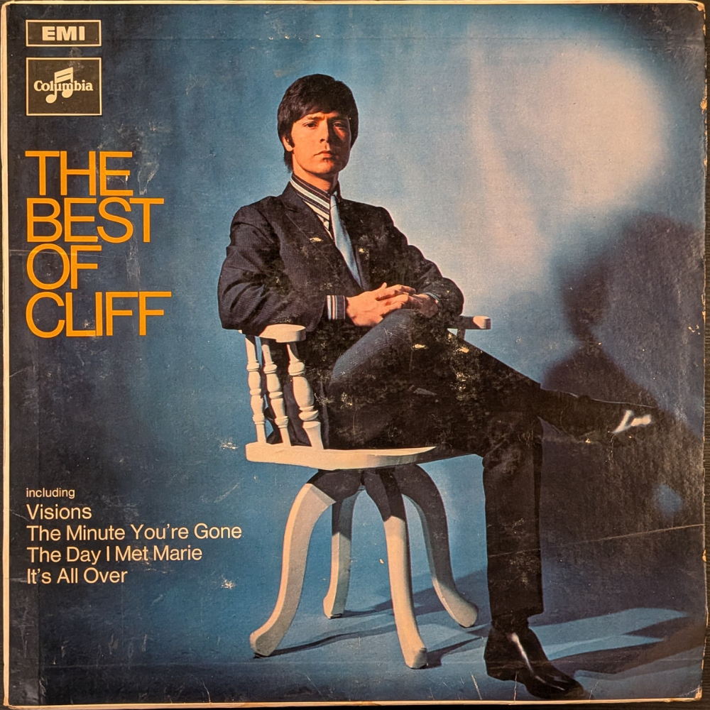 Cliff Richard - The Best Of Cliff (Indian pressing) ( (Used Vinyl - VG) NJ Marketplace-Music History