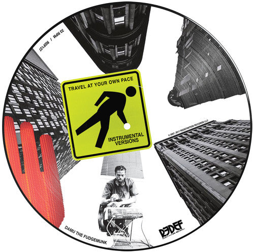 DAMU THE FUDGEMUNK / Y SOCIETY Travel At Your Own Pace Instrumentals (Picture Disc Vinyl LP) - Vinyl-Music History