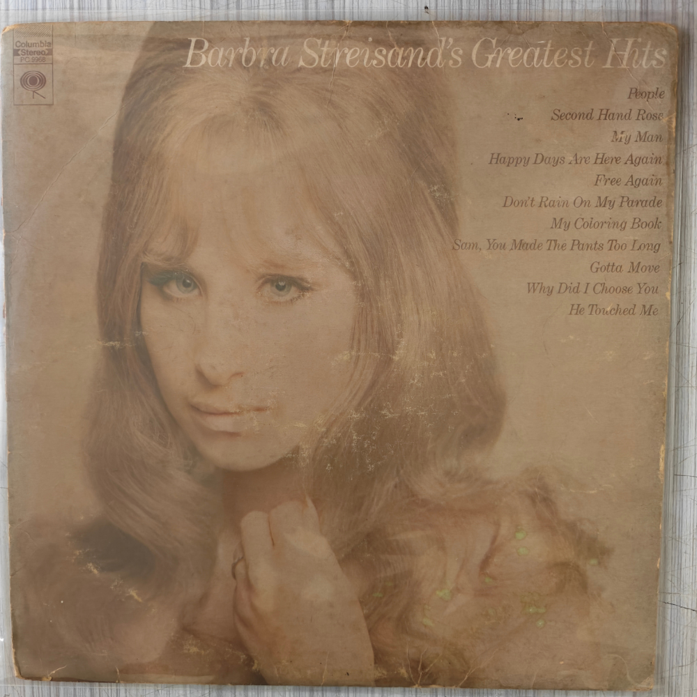 Barbra Streisand - Barbra Streisand's Greatest Hits ( (Used Vinyl - VG) PJ Marketplace-Music History