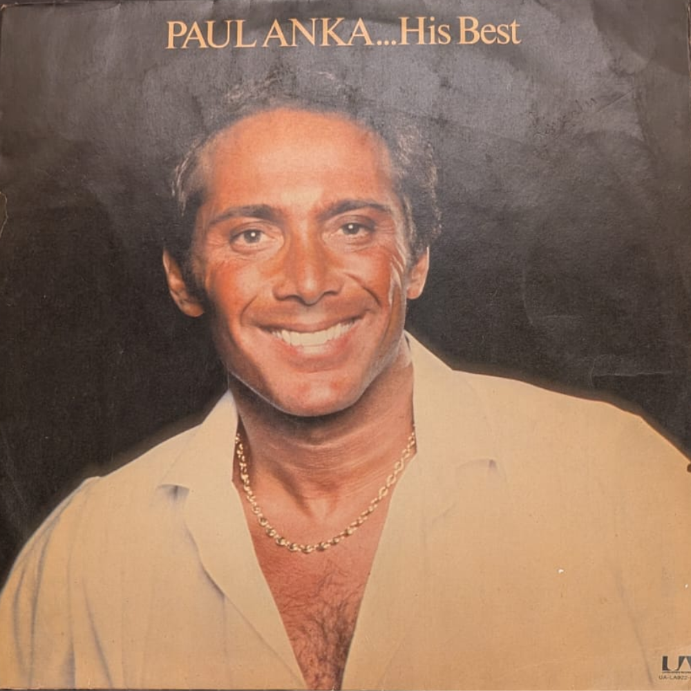 Paul Anka - Paul Anka ... His Best (Indian Pressing) ( (Used Vinyl - VG+) NJ Marketplace-Music History