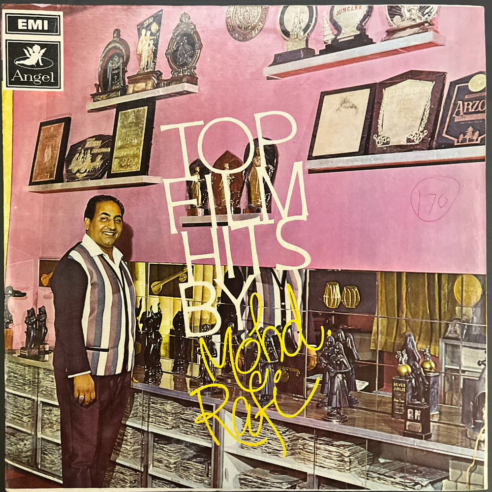 Mohd.Rafi* – Top Film Hits By Mohd. Rafi (Used Vinyl - VG+) NJ Marketplace-Music History