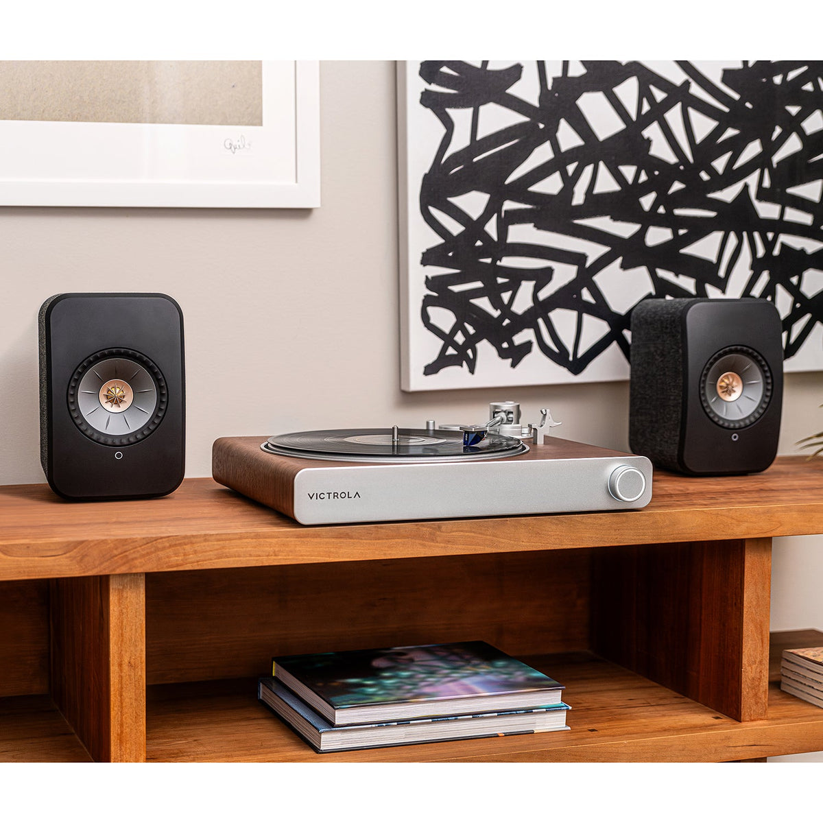 Stream Sapphire WiFi and Bluetooth Turntable (Works with Sonos)-Music History
