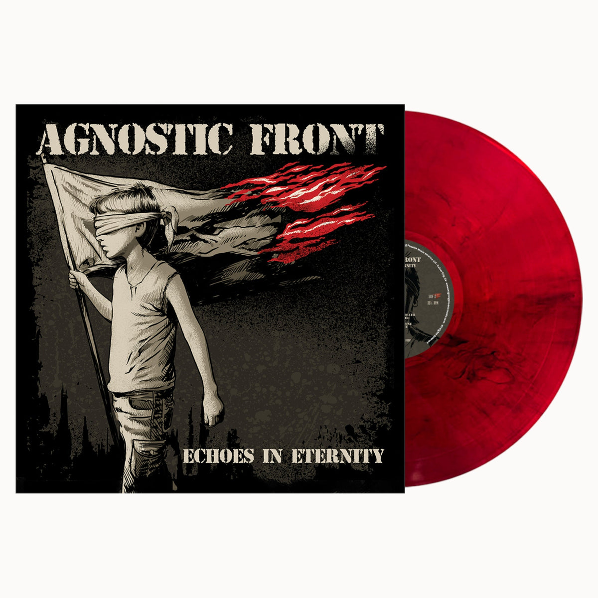 Agnostic Front - Echoes Of Eternity 12" (Blood Moon Red VINYL) | Mint (M) Mint (M)-Music History