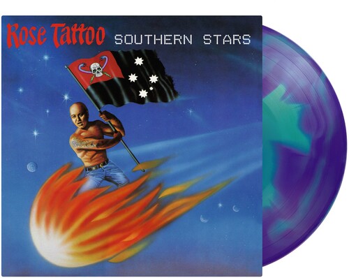 Rose Tattoo - (PRESALE 7/17/26) Southern Stars (140G NUMBERED TURQUOISE BLUE SWIRLED VINYL) | Mint (M) Mint (M)-Music History
