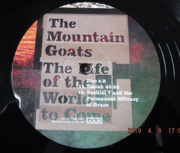 The Mountain Goats - The Life Of The World To Come | Mint (M) Mint (M)-Music History