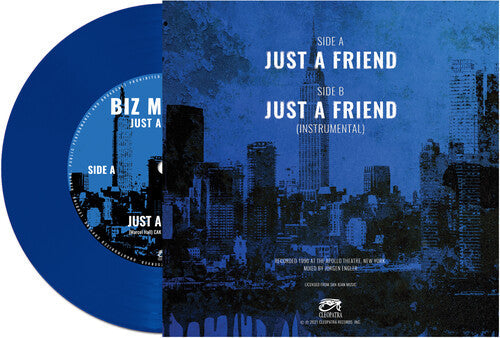 Biz Markie Just A Friend (Colored Vinyl, Blue, Remixed, Remastered) (7" Single) - Vinyl-Music History