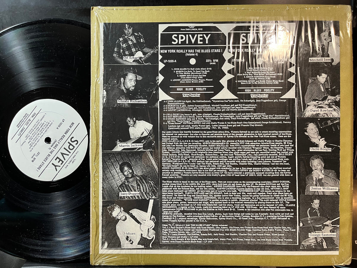 Various - New York Really Has The Blues Stars (Volume Four) (VINYL LP) | Near Mint- (NM-) Near Mint (NM)-Music History