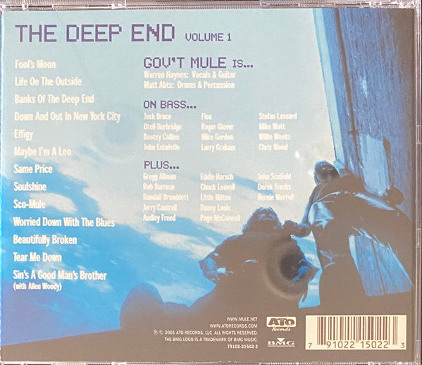 Gov't Mule - The Deep End Volume 1 (CD) | Near Mint (NM) Near Mint (NM)-Music History