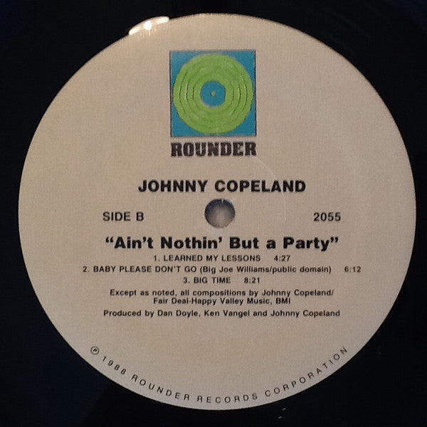 Johnny Copeland - Ain't Nothin' But A Party | Near Mint (NM) Near Mint (NM)-Music History