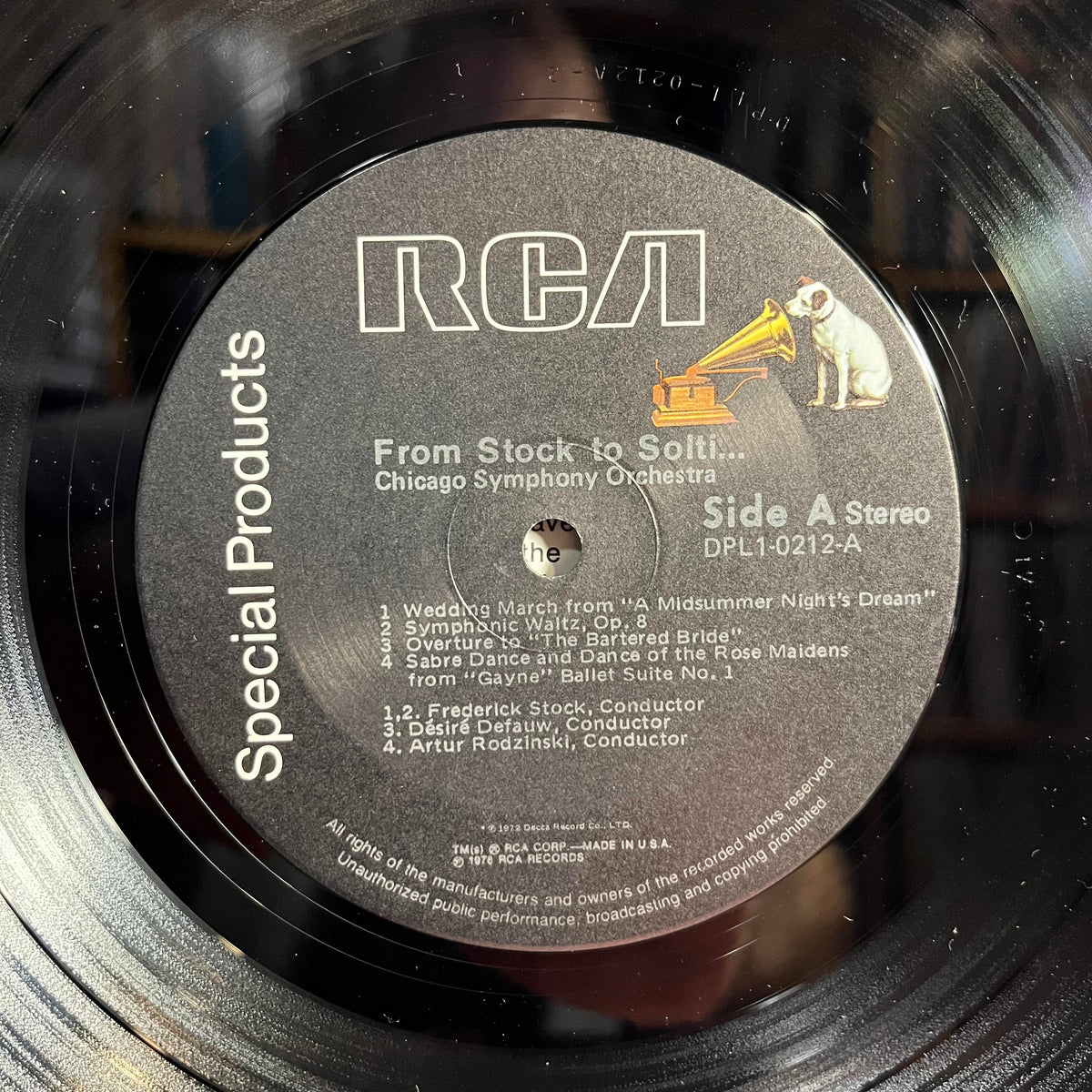 Chicago Symphony Orchestra - From Stock To Solti - A Recording Of Historical Significance | Near Mint (NM) Excellent (EX)-Music History