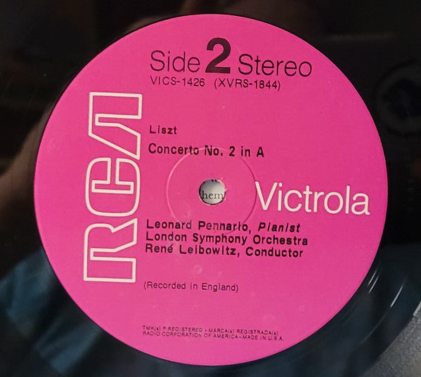 Franz Liszt - Piano Concertos Nos.1 & 2 | Near Mint (NM) Near Mint (NM)-Music History