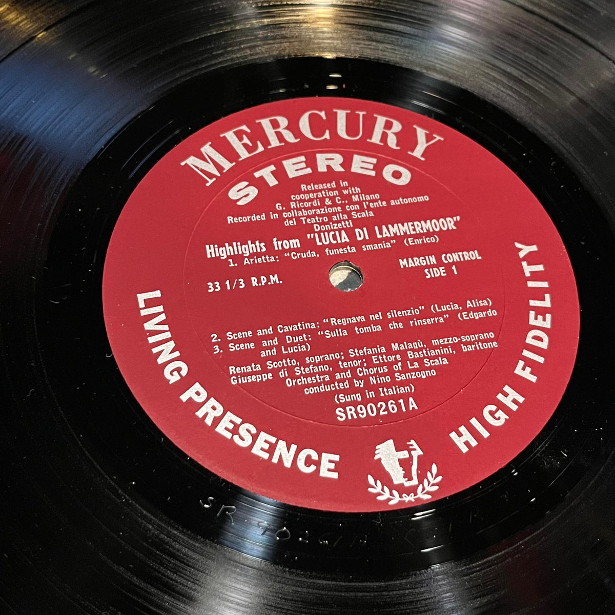 Teatro Alla Scala - Highlights From Lucia Di Lammermoor | Near Mint (NM) Near Mint (NM)-Music History