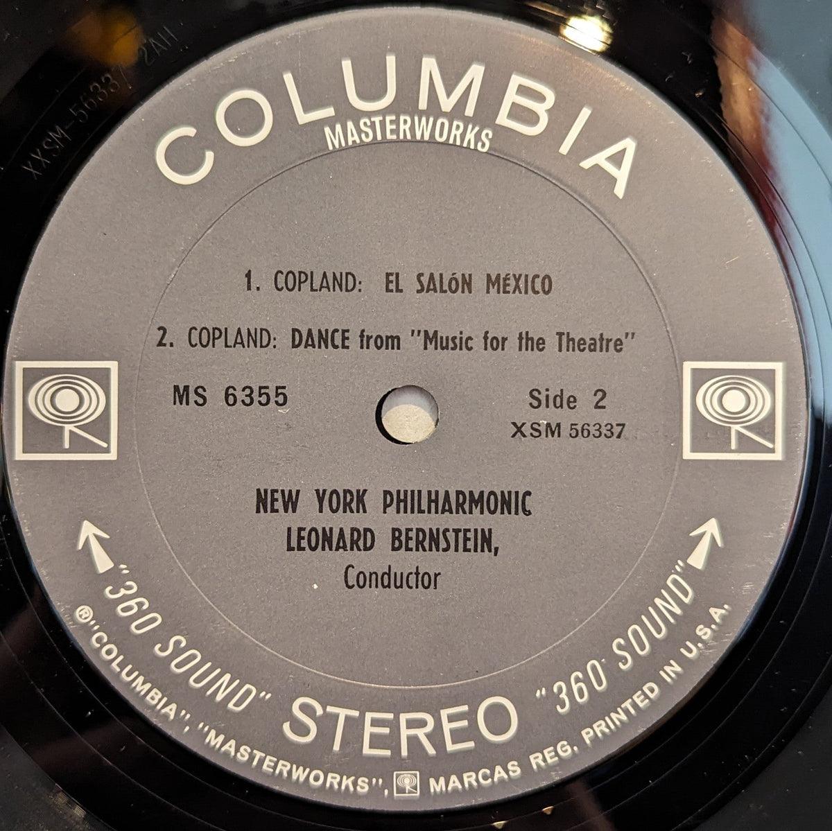 Leonard Bernstein - El Salón México / Appalachian Spring / Dance From "Music For The Theatre" *STEREO* | Near Mint (NM) Near Mint (NM)-Music History