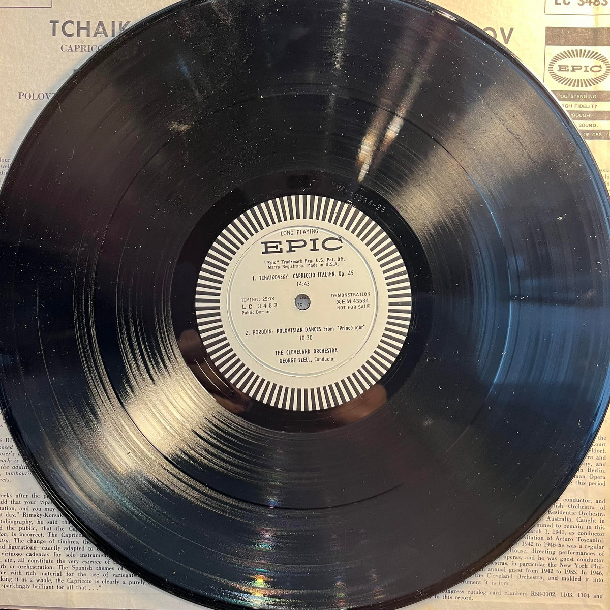 George Szell - Szell Conducts Russian Music *MONO/PROMO* | Very Good (VG) Very Good (VG)-Music History