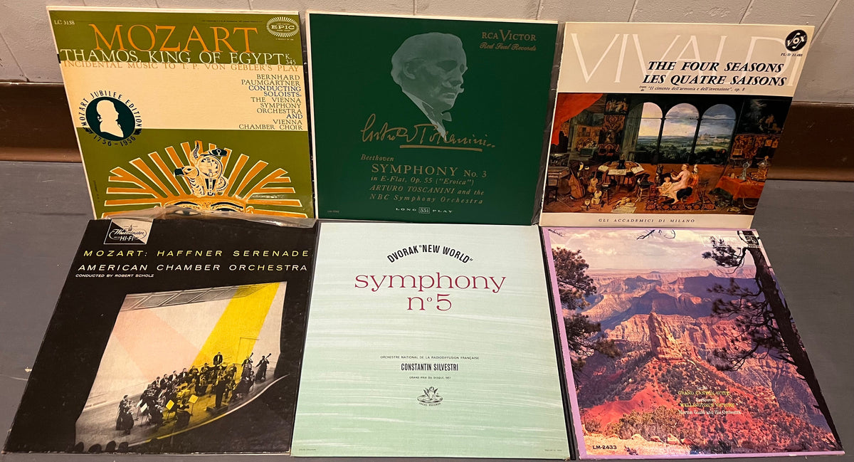 Va - 6 CLASSICAL VINYL RECORD LPS / ALL EX+ TO NM (LIKE NEW) | Near Mint (NM or M-) Near Mint (NM)-Music History
