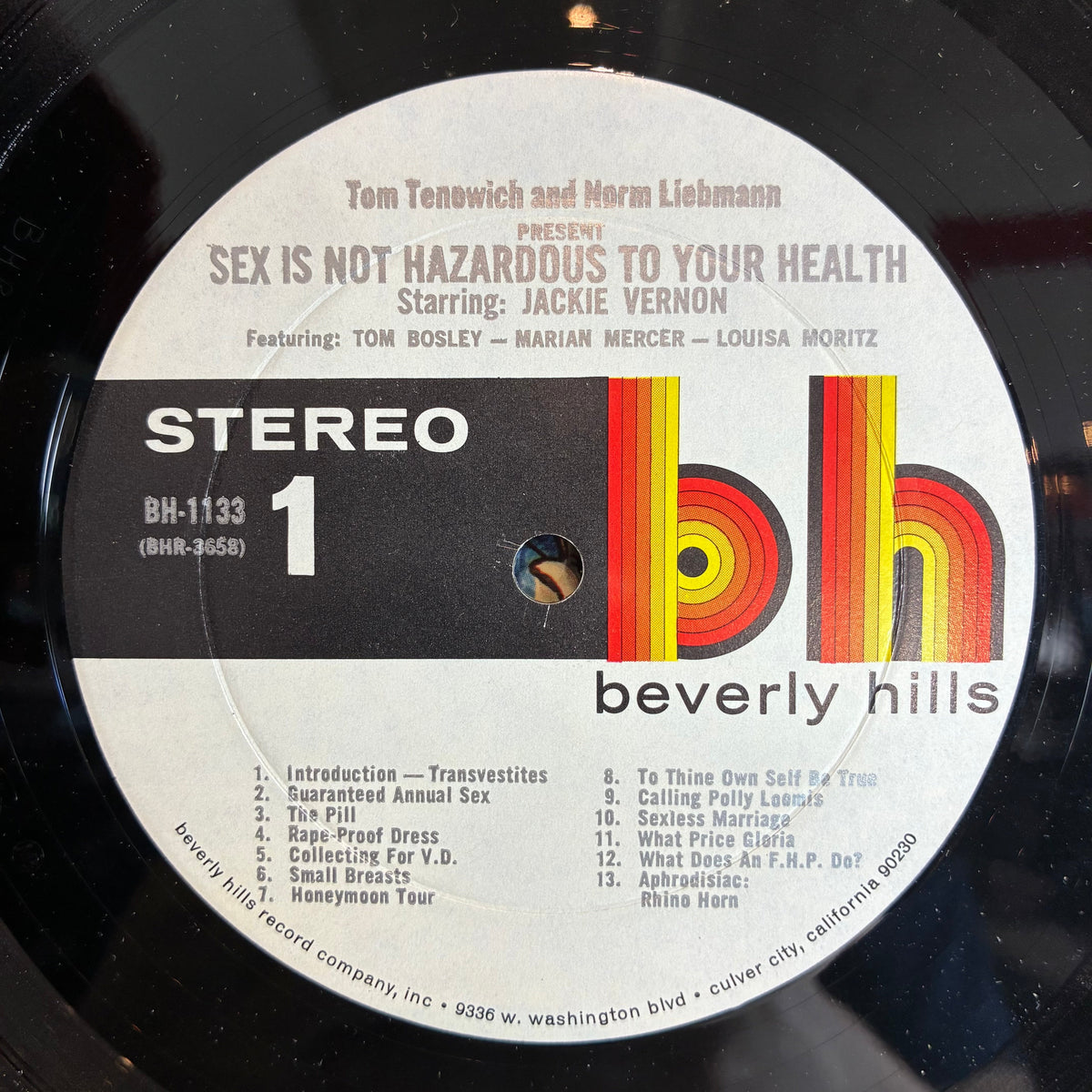 Jackie Vernon - Sex Is Not Hazardous To Your Health (VINYL) | Very Good Plus (VG+) Excellent (EX)-Music History