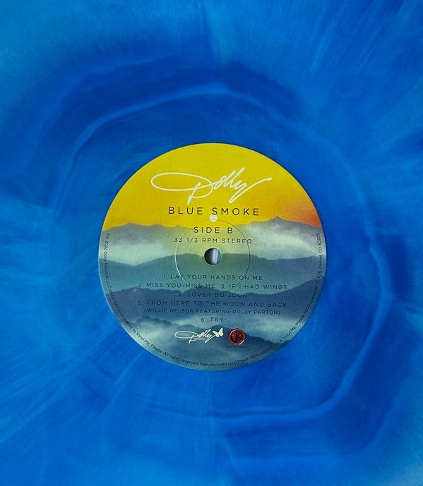 Dolly Parton Blue Smoke LP Near Mint (NM or M-) Near Mint (NM or M-)-Music History
