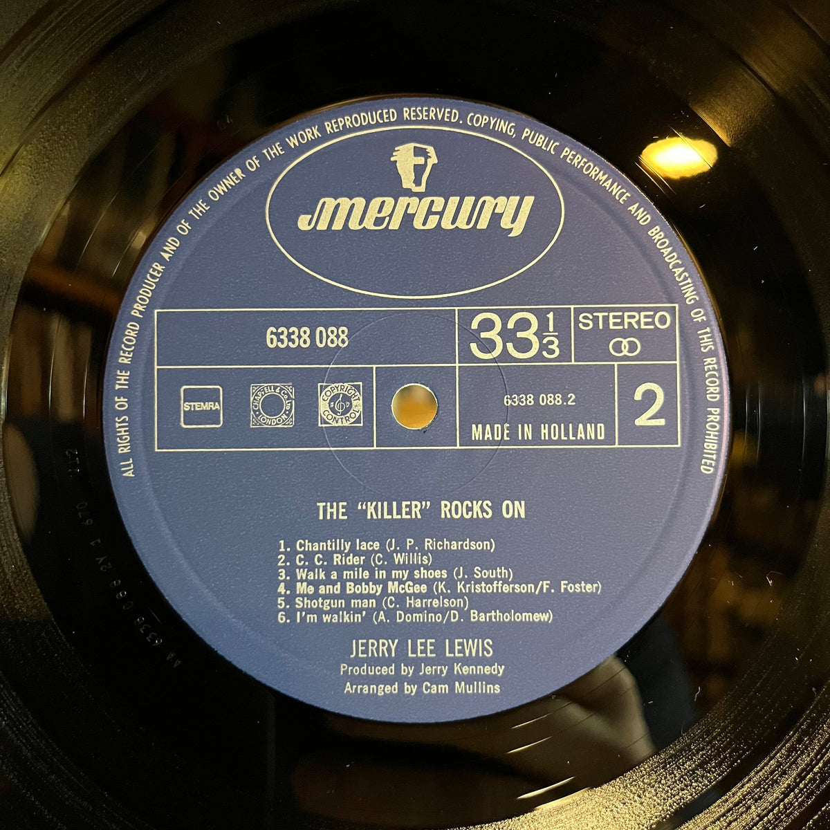 Jerry Lee Lewis - The "Killer" Rocks On (FRENCH VINYL) | Near Mint (NM) Near Mint (NM)-Music History