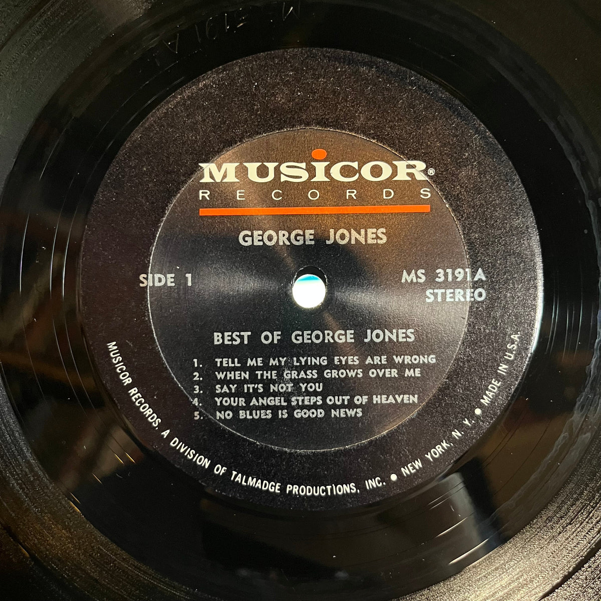 George Jones (2) - The Best Of George Jones (VINYL) | Near Mint (NM) Near Mint (NM)-Music History