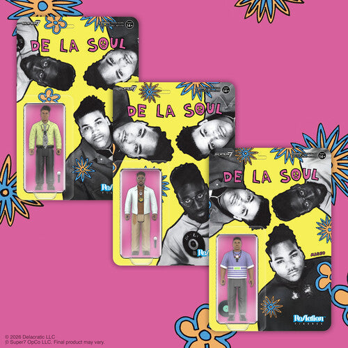 De La Soul - Super7 - De La Soul - ReAction Figures Wv1 - Kelvin Posdnuos Mercer (Me, Myself & I) (Collectible, Action Figure) |-Music History