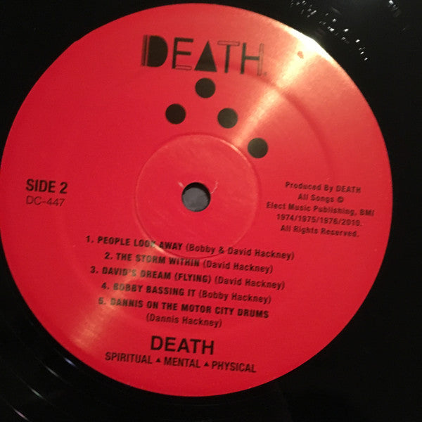 Death (8) - Spiritual | Mental | Physical (VINYL) | Mint (M) Mint (M)-Music History