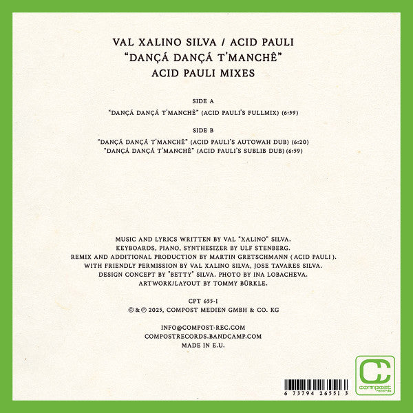 Dançá Dançá T'Manchê (Acid Pauli Mixes)(VINYL) | Mint (M) Mint (M)-Music History