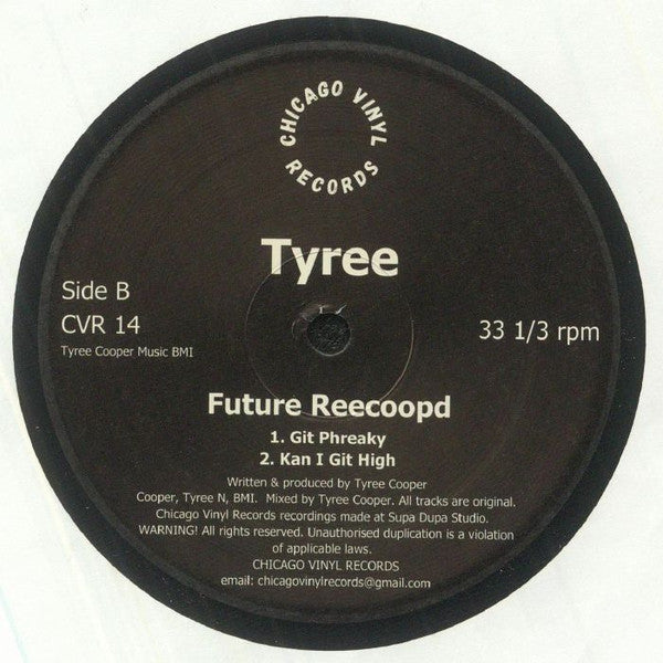 Tyree Cooper - Future Reecoopd | Mint (M) Generic-Music History