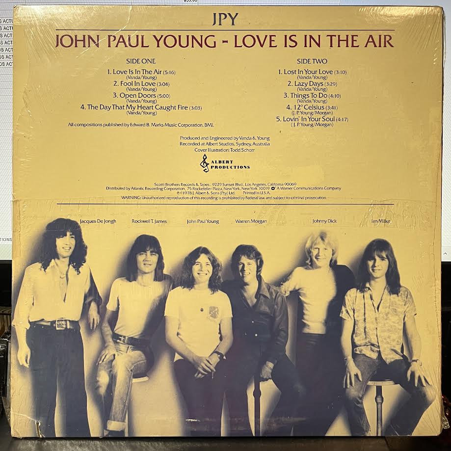 Love Is In The Air (VINYL) | Near Mint (NM) Near Mint (NM)-Music History