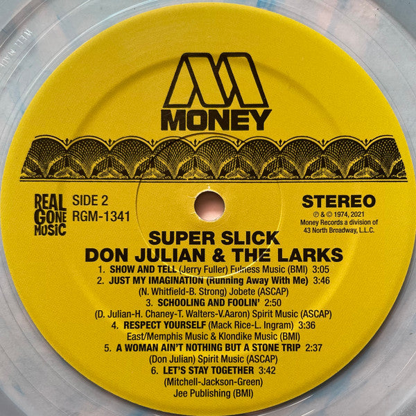 Don Julian & The Larks - Super Slick | Mint (M) Mint (M)-Music History
