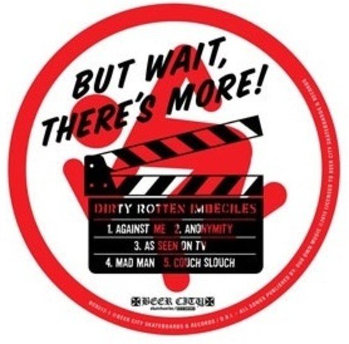D.R.I. - But Wait ... There's More! (LTD HAND SCREENED PICURE DISC VINYL 12" Beer City BCR212-1) | NEW-Music History