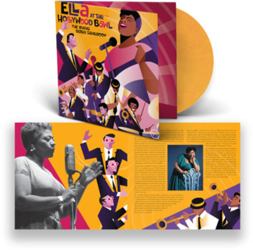 Ella Fitzgerald - Ella At The Hollywood Bowl: The Irving Berlin Songbook (Gold Vinyl Import) | Mint (M) Mint (M)-Music History
