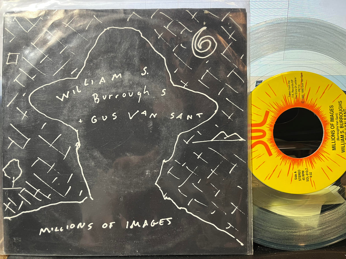 William S. Burroughs - Millions Of Images (7" VINYL) | Near Mint (NM) Near Mint (NM)-Music History