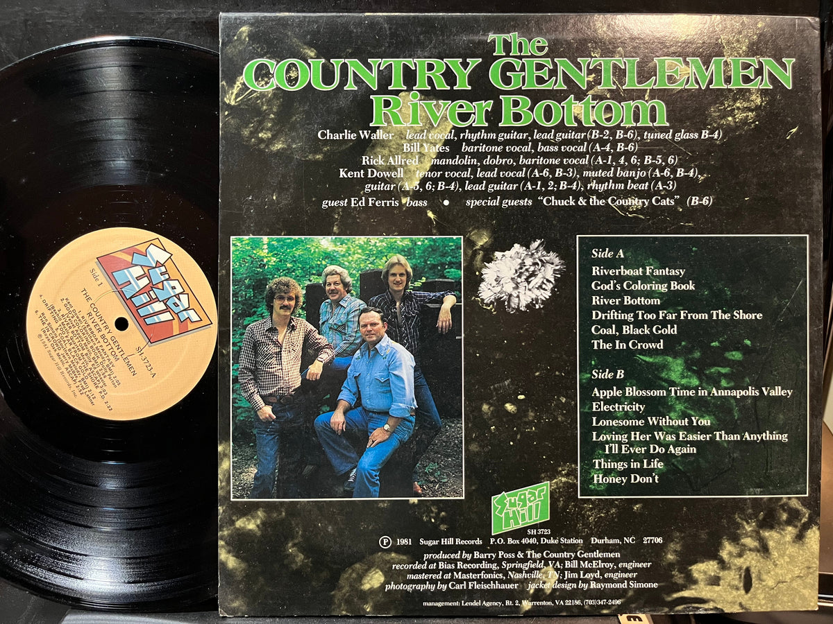 The Country Gentlemen - River Bottom (VINYL LP SUGAR HILL SH 3723 1981) | Near Mint (NM or M-) Near Mint (NM)-Music History