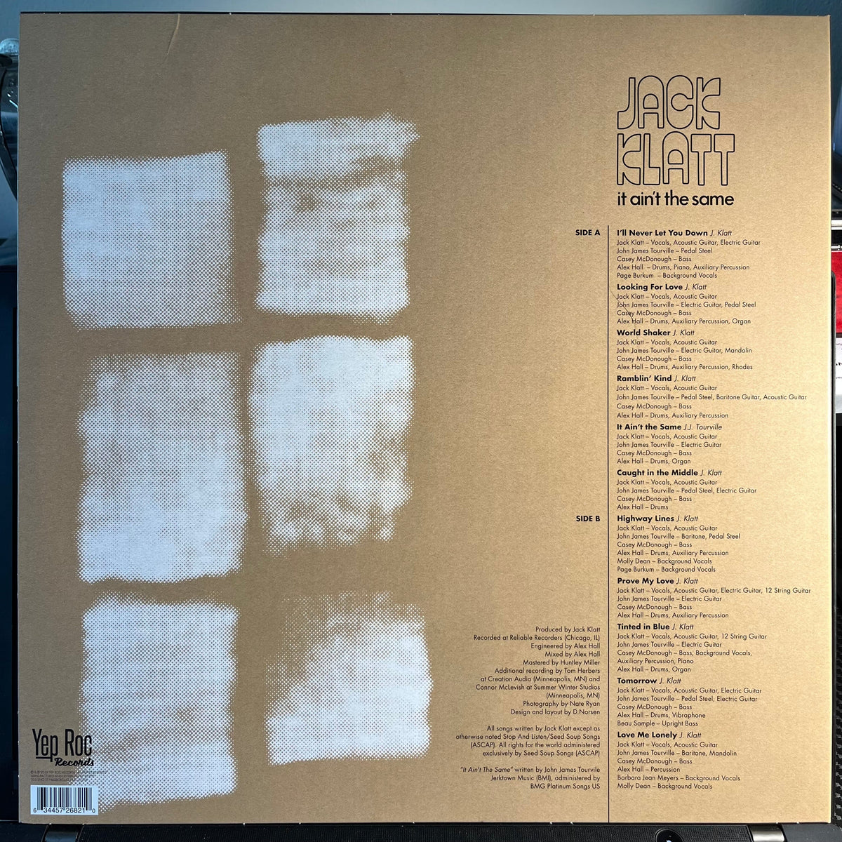 Jack Klatt - It Ain't The Same *SIGNED* | Mint (M) Mint (M)-Music History