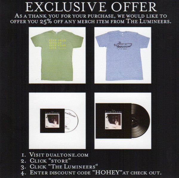 The Lumineers - The Lumineers | Mint (M) Mint (M)-Music History