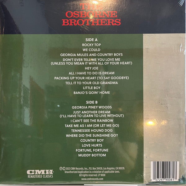The Osborne Brothers - From Rocky Top To Muddy Bottom | Mint (M) Mint (M)-Music History
