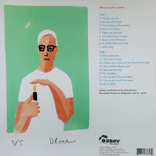 Dan Reeder - Dan Reeder (BLACK VINYL) |-Music History