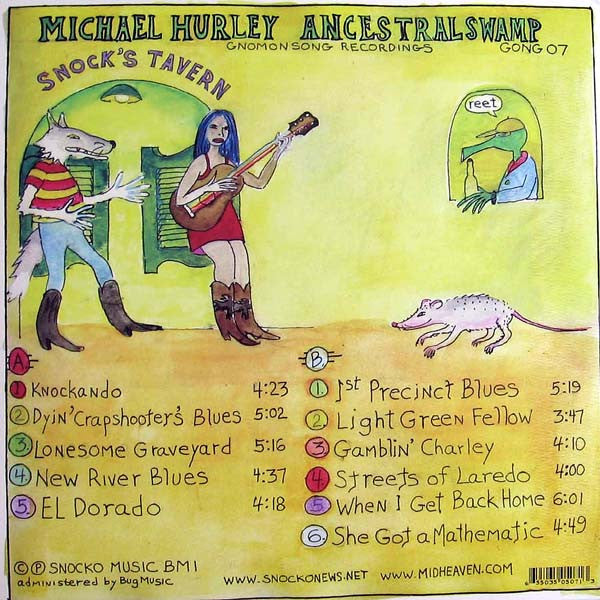 Michael Hurley - Ancestral Swamp (VINYL) | Mint (M) Mint (M)-Music History
