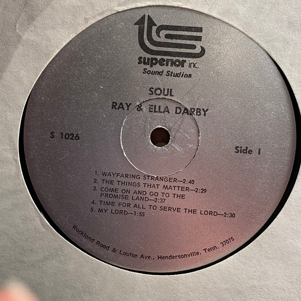 Ray & Ella Darby - Soul | Good Plus (G+) Near Mint (NM)-Music History