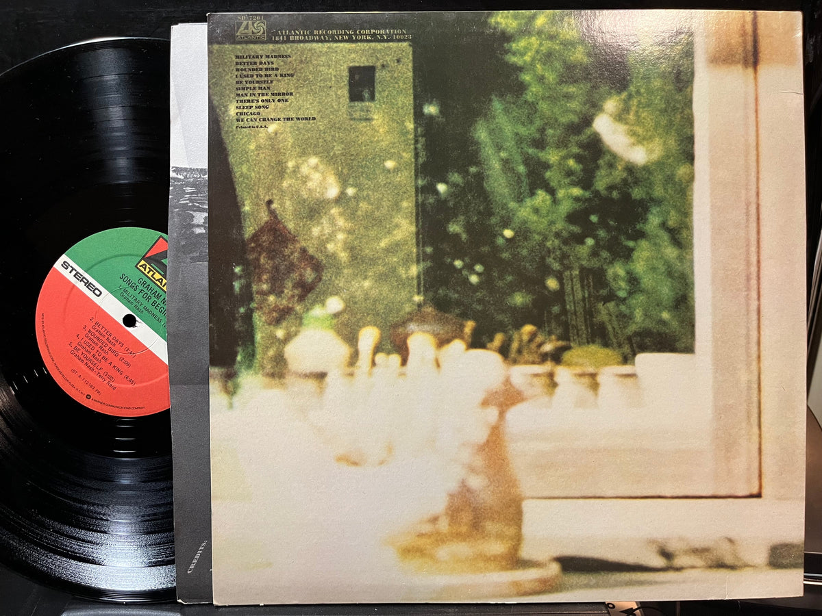 Graham Nash - Songs For Beginners (VINYL LP ATLANTIC SD 7204 1975) | Near Mint- (NM-) Near Mint (NM)-Music History