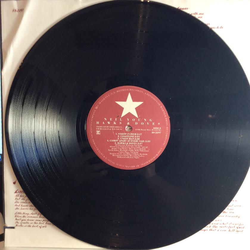 Neil Young - Hawks & Doves (VINYL) | Near Mint- (NM-) Excellent+ (EX+)-Music History