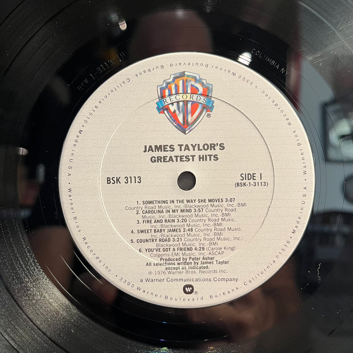 James Taylor (2) - Greatest Hits (VINYL) | Near Mint- (NM-) Near Mint- (NM-)-Music History