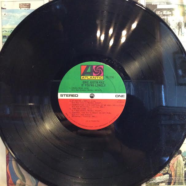 Eric Kaz - If You're Lonely (VINYL) | Near Mint- (NM-) Very Good Plus (VG+)-Music History