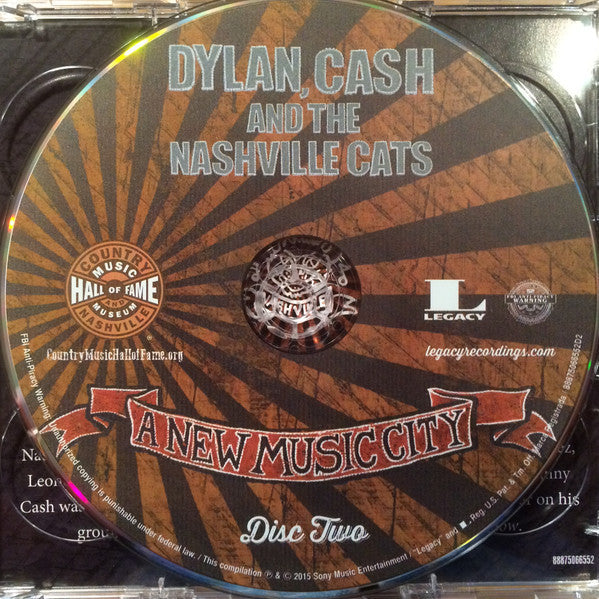 Various - Dylan, Cash And The Nashville Cats - A New Music City (2xCD) | Near Mint (NM) Near Mint (NM)-Music History