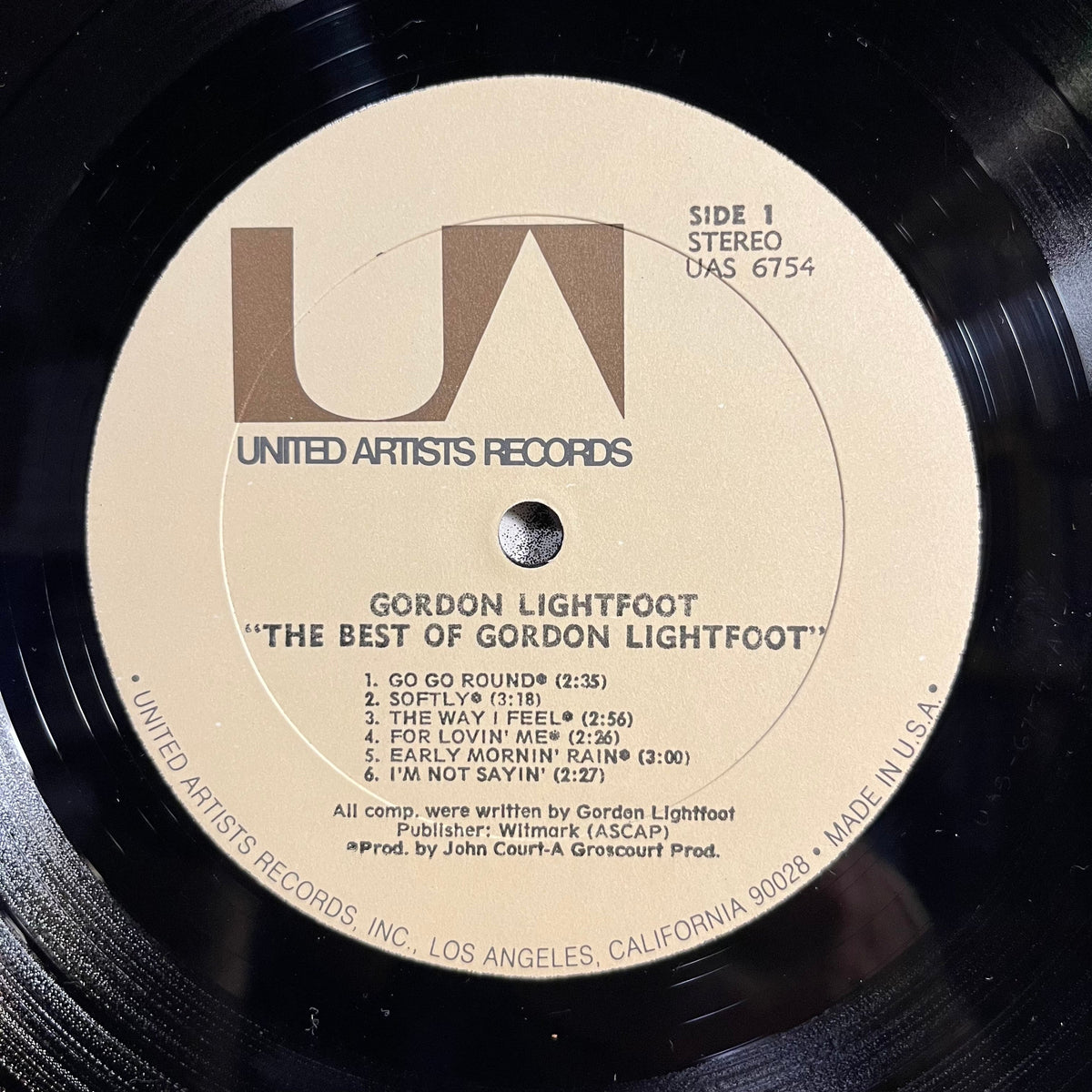 Gordon Lightfoot - The Best Of Gordon Lightfoot *K&S* | Near Mint (NM) Excellent (EX)-Music History